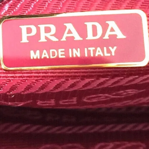 PRADA Mini Canapa Velvet Belt Motif Hand Bag - Picture 9 of 11